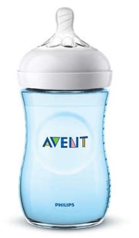 AVENT BIBERON NATURAL PP 260ML AZZURRO SINGLE PACK - Angeli Pharm