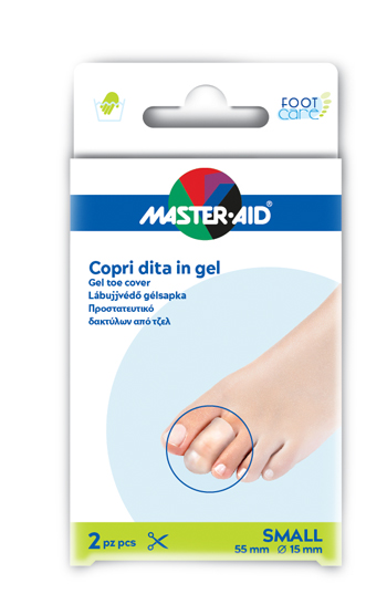 COPRI DITA MASTER-AID FOOTCARE IN GEL SMALL 2 PEZZI C1 - Angeli Pharm