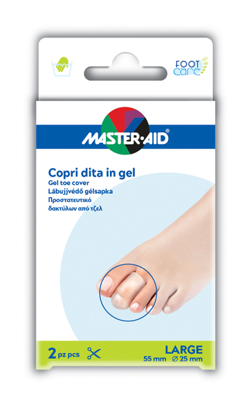 COPRI DITA MASTER-AID FOOTCARE IN GEL LARGE 2 PEZZI C2 - Angeli Pharm