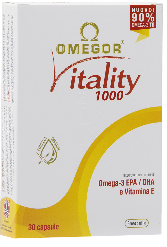 OMEGOR VITALITY 1000 30 CAPSULE MOLLI - Angeli Pharm