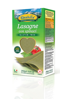 FARABELLA I REGIONALI LASAGNE CON SPINACI 250 G - Angeli Pharm