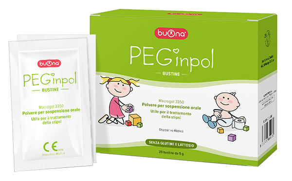PEGINPOL MACROGOL 3350 SOSPENSIONE ORALE 20 BUSTINE - Angeli Pharm