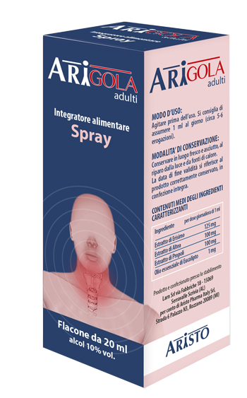 ARIGOLA ADULTI SPRAY 20 ML - Angeli Pharm