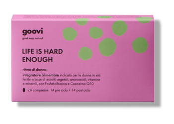 GOOVI LIFE IS HARD ENOUGH RITMO DI DONNA 28 COMPRESSE - Angeli Pharm