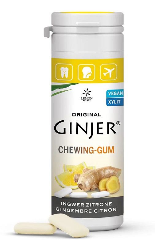 LEMON PHARMA GOMME GINJER E LIMONE 36 G - Angeli Pharm