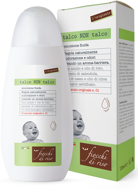 FIOCCHI DI RISO TALCO NON TALCO 120 ML - Angeli Pharm