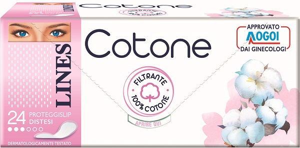 LINES COTONE PROTEGGISLIP DISTESI 24 PEZZI - Angeli Pharm