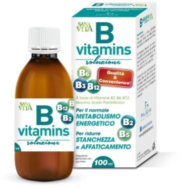 SANAVITA B VITAMINS SOLUZIONE 100 ML - Angeli Pharm