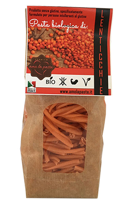PASTA DI LENTICCHIE ROSSE 250 G - Angeli Pharm