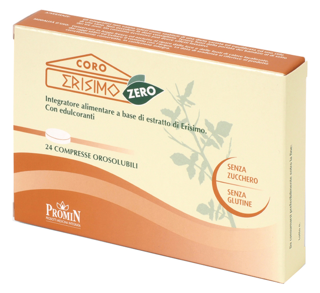 CORO ERISIMO ZERO 24 COMPRESSE OROSOLUBILI - Angeli Pharm