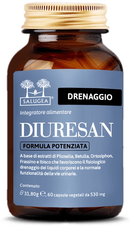 SALUGEA DIURESAN FORMULA POTENZIATA 60 CAPSULE - Angeli Pharm