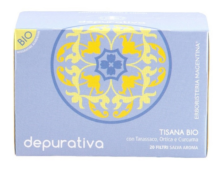 TISANA DEPURATIVA BIO 20 FILTRI - Angeli Pharm