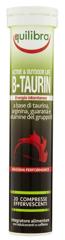 B TAURIN 20 COMPRESSE EFFERVESCENTI - Angeli Pharm