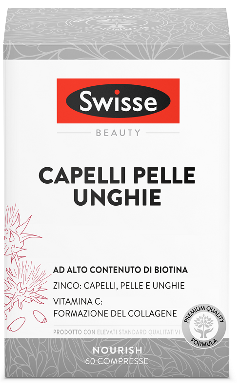 SWISSE CAPELLI PELLE UNGHIE 60 COMPRESSE - Angeli Pharm