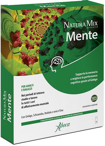 NATURA MIX ADVANCED MENTE 10 FLACONCINI - Angeli Pharm