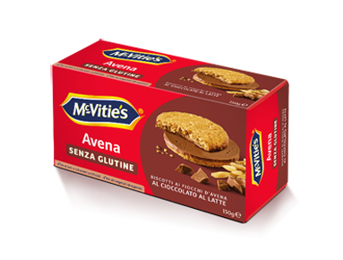 MC VITIE'S AVENA AL CIOCCOLATO AL LATTE SENZA GLUTINE 150 G - Angeli Pharm