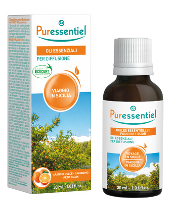 PURESSENTIEL MISCELA DIFFUSIONE VIAGGIO SICILIA 30 ML - Angeli Pharm