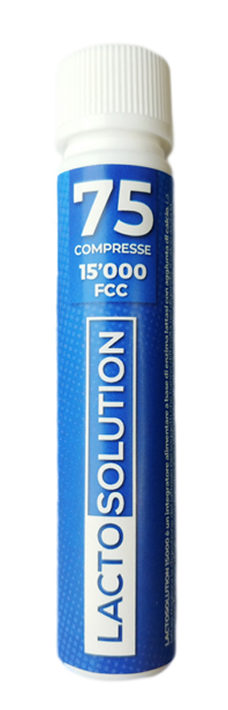 LACTOSOLUTION 15000 75 COMPRESSE - Angeli Pharm
