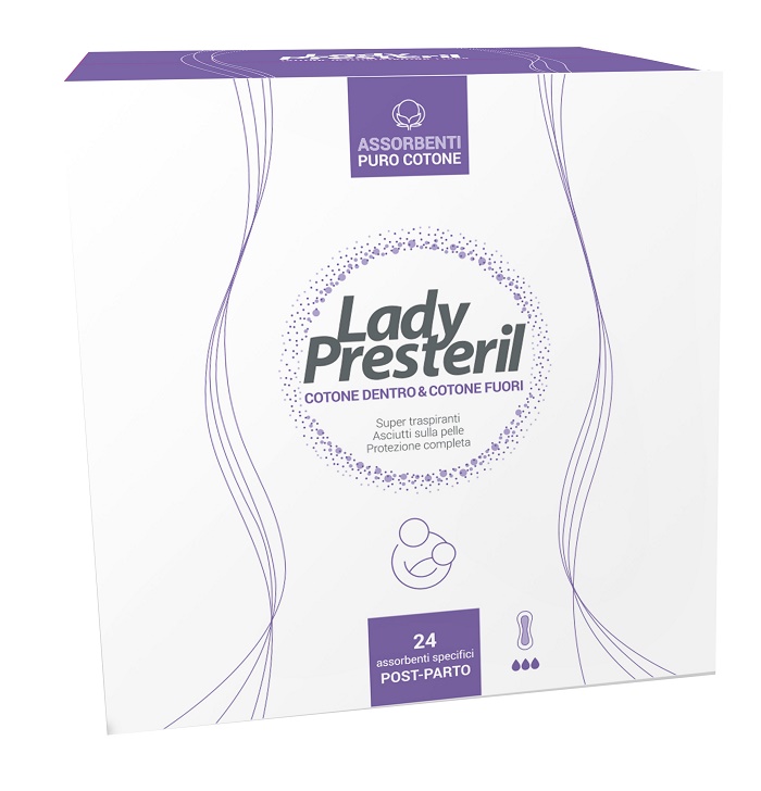 LADY PRESTERIL POSTPARTO 24 PEZZI - Angeli Pharm
