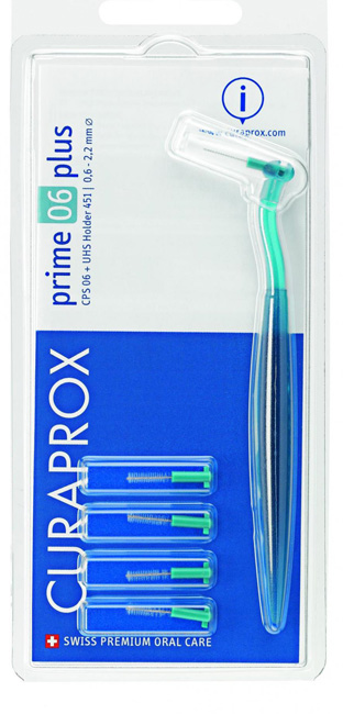 CURAPROX CPS PRIME CPS 06 CON 5 SCOVOLINI + SUPPORTO - Angeli Pharm