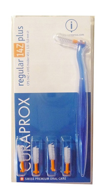 CURAPROX CPS REGULAR CPS 14Z CON 5 SCOVOLINI + SUPPORTO - Angeli Pharm
