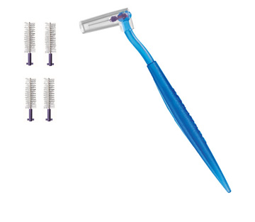 CURAPROX CPS REGULAR CPS 18 CON 4 SCOVOLINI + SUPPORTO - Angeli Pharm