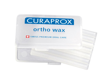 CURAPROX ORTHO WAX 7 PEZZI 46X4 MM DI CERA ORTODONTICA - Angeli Pharm