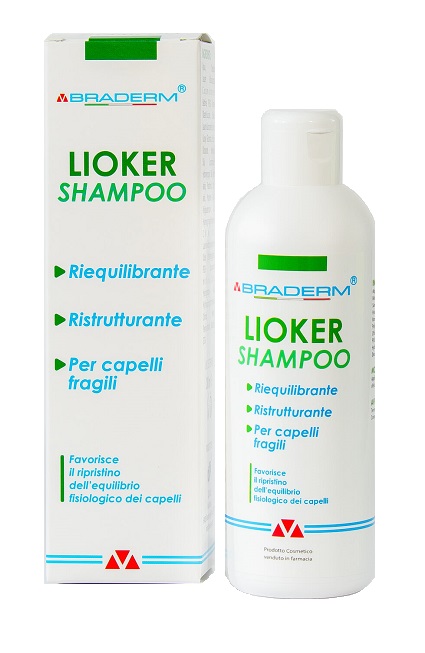 LIOKER SHAMPOO 200 ML BRADERM - Angeli Pharm