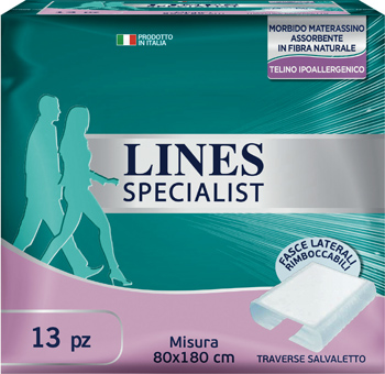 LINES SPECIALIST TRAVERSA 80X180 13 PEZZI FARMA - Angeli Pharm