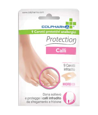 CEROTTO PROTETTIVO ANALLERGICO CALLI INFRADITO COLPHARMA 9 PEZZI - Angeli Pharm