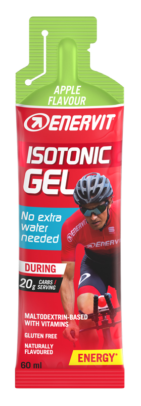 ENERVIT SPORT ISOTONICGEL APPLE 60 ML - Angeli Pharm