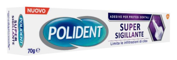 POLIDENT SUPER TENUTA+SIGILLANTE ADESIVO PROTESI DENTALE 70 G - Angeli Pharm