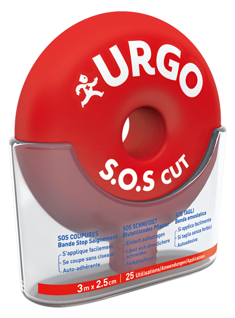 BENDA URGO SOS CUT 3X2,5CM - Angeli Pharm