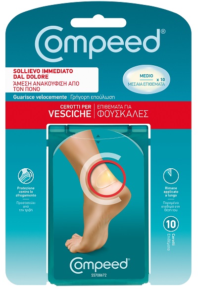COMPEED CEROTTO VESCICHE MEDIO 10 PEZZI - Angeli Pharm