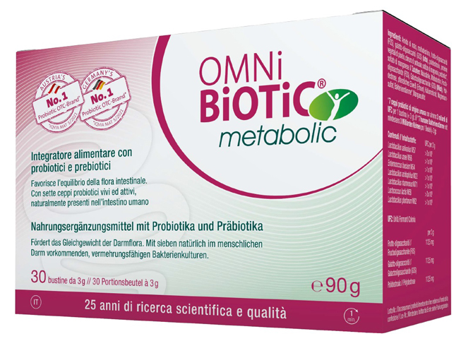 OMNI BIOTIC METABOLIC 30 BUSTINE DA 3 G - Angeli Pharm