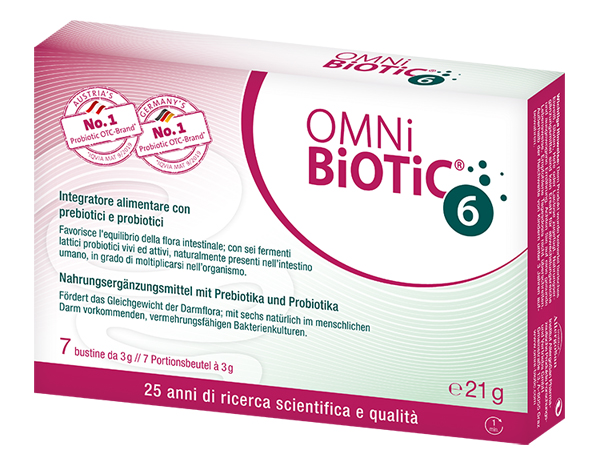 OMNI BIOTIC 6 POLVERE 7 BUSTINE DA 3 G - Angeli Pharm