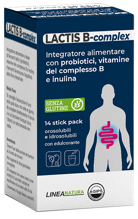 LACTIS B-COMPLEX 14 STICK PACK - Angeli Pharm