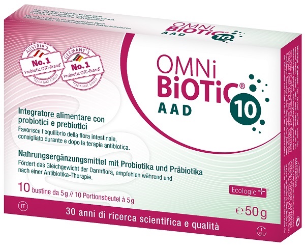 OMNI BIOTIC 10 AAD 10 BUSTINE DA 5 G - Angeli Pharm