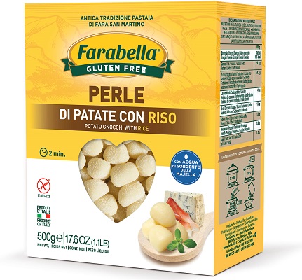 FARABELLA PERLE PATATE RISO 500 G - Angeli Pharm