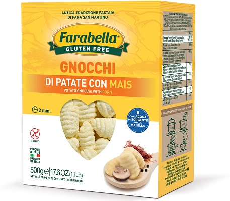 FARABELLA GNOCCHI PATATE CON MAIS 500 G - Angeli Pharm