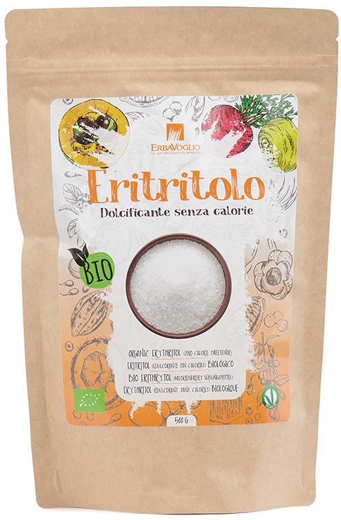 ERITRITOLO BIO 500 G - Angeli Pharm
