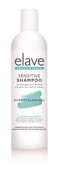 ELAVE DERM SHAMPOO PRIVO DI SOLFATI ADATTO A TUTTI I TIPI DI CAPELLI 250 ML - Angeli Pharm