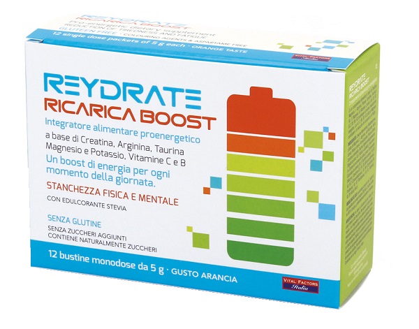 REYDRATE RICARICA BOOST 12 BUSTINE - Angeli Pharm