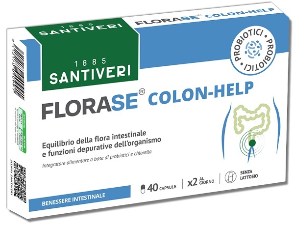 FLORASE COLON HELP 40 CAPSULE - Angeli Pharm