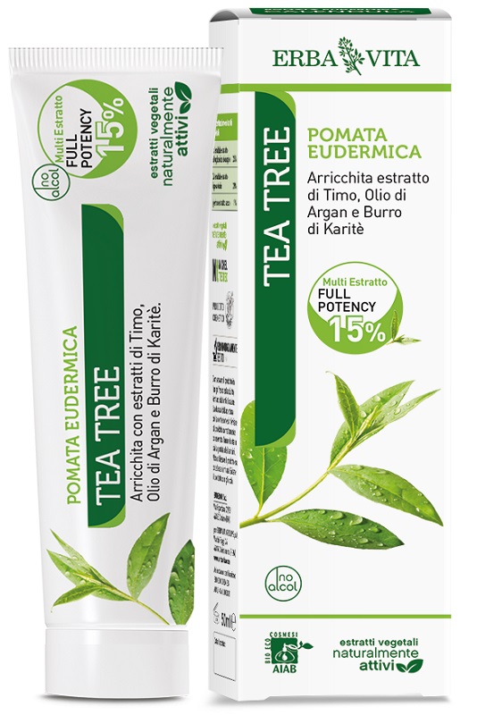 POMATA EUDERMICA TEA TREE 50 ML - Angeli Pharm