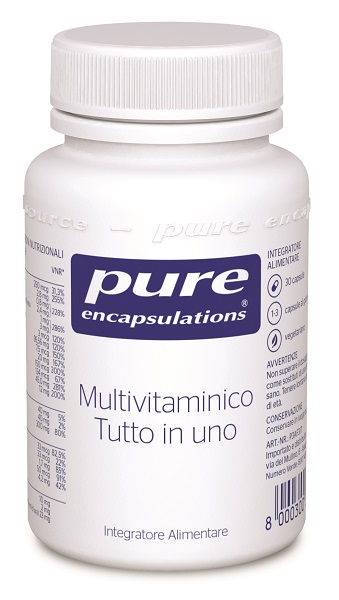 PURE ENCAPSULATIONS MULTIVITAMINICO TUTTO IN UNO 30 CAPSULE - Angeli Pharm
