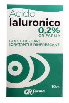 GR FARMA GOCCE OCULARI IDRATANTI E RINFRESCANTI ACIDO IALURONICO - Angeli Pharm
