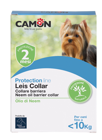 LEIS COLLARE BARRIERA CON OLIO DI NEEM CANE 35 CM S 12 PEZZI - Angeli Pharm