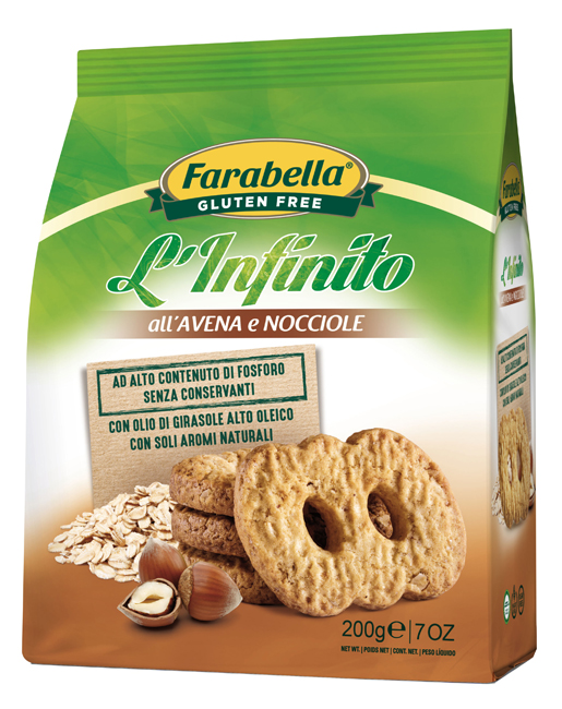 FARABELLA INFINITO AVENA/NOCCIOLE 200 G - Angeli Pharm