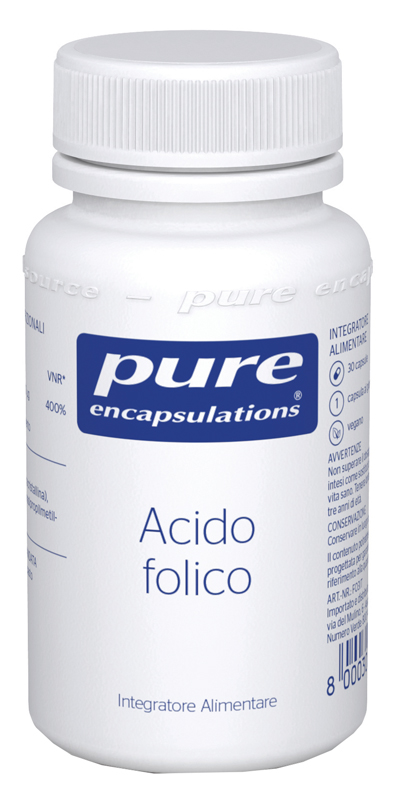 PURE ENCAPSULATIONS ACIDO FOLICO 30 CAPSULE - Angeli Pharm